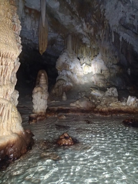 Tropfsteine Cueva Mitjana